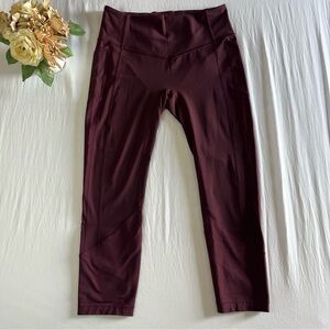 Lululemon All The Right Places Crop II 23" size 10